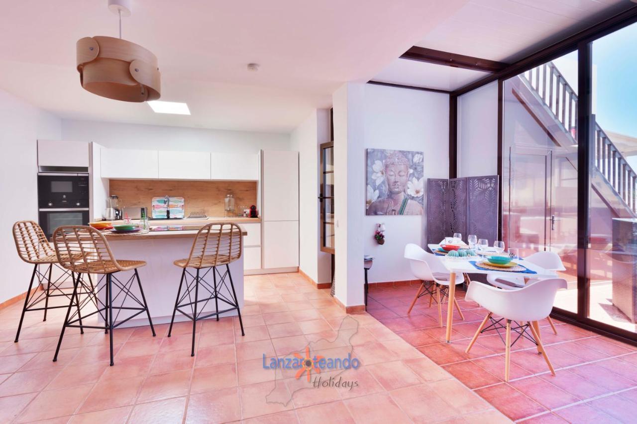 Vivienda Vacacional Casa Shanti Puerto Calero Buitenkant foto